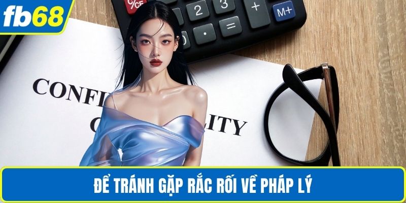 Điều Khoản & Chính Sách Fb68 3 Để tránh gặp rắc rối về pháp lý