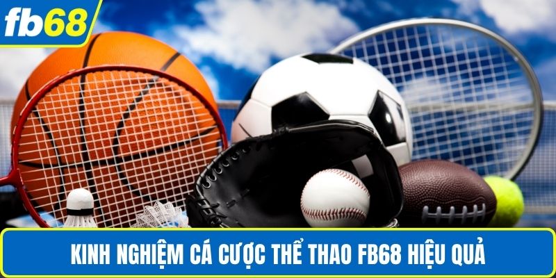 Cá Cược Thể Thao FB68 – Sân Chơi Uy Tín Cho Hội Viên 4 Kinh nghiệm cá cược Thể thao FB68 hiệu quả